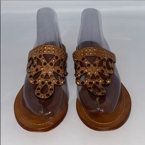 Frye Rachel Studded Thong Sandal